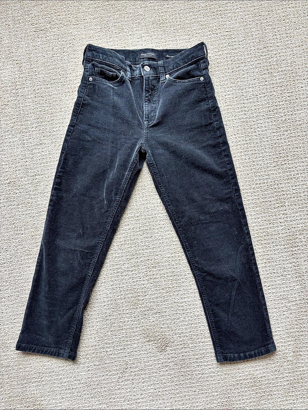 Banana Republic Black Straight Leg Jeans